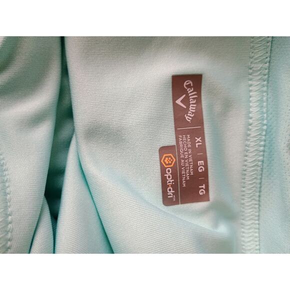 Callaway golf skort teal Caribbean blue XL pockets tennis core athletic comfort - Picture 11 of 15